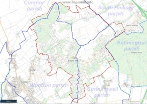 BHA boundaries, in red, as established since the early 1970s